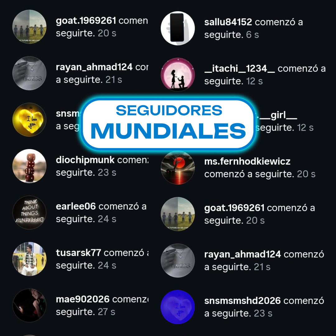 Seguidores de Instagram