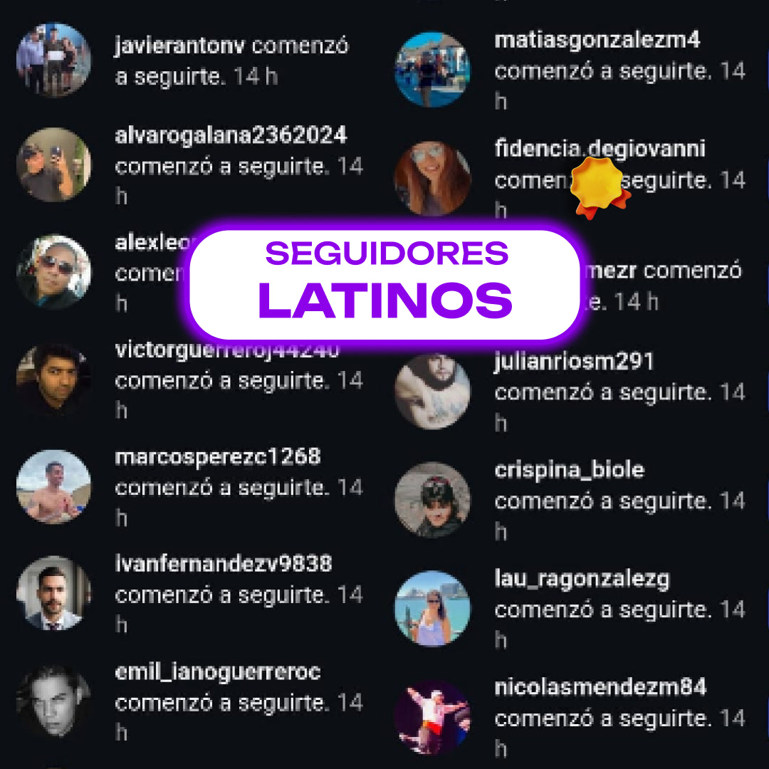 Seguidores de Instagram