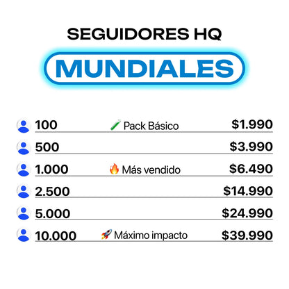 Seguidores de Instagram