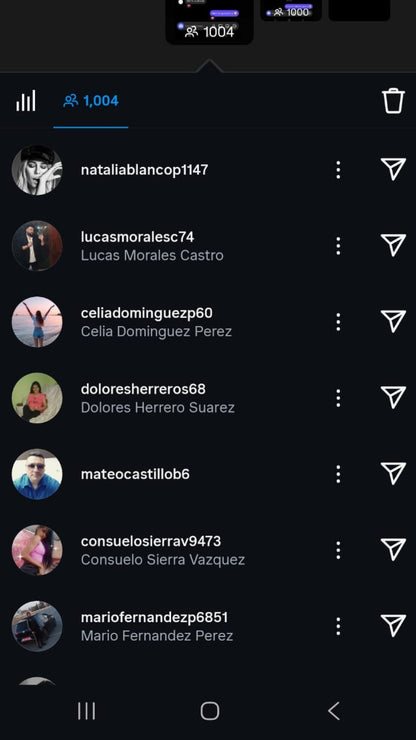 Visitas Argentinas para Historias Instagram
